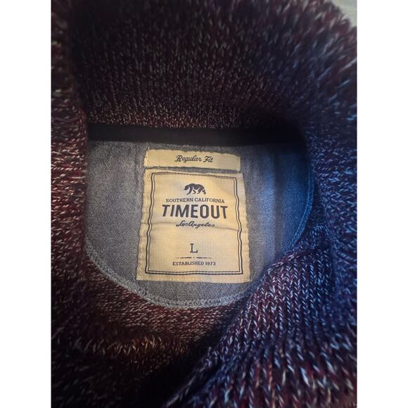 Southern California Timeout Los Angeles Men's L Pullover Sweater Toggle
Button - Picture 12 of 12